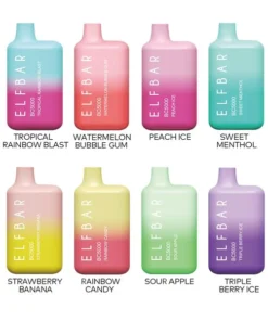 ELF BAR BC5000 Disposable Vape 650mAh 5000 Puffs