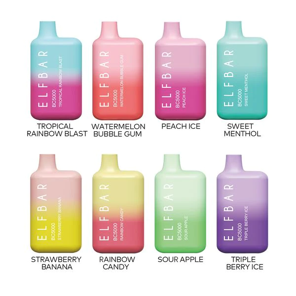 ELF BAR BC5000 Disposable Vape 650mAh 5000 Puffs