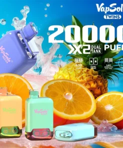 Vapsolo Twins 20000 Puffs Disposable Vape