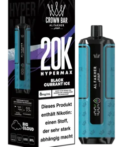 Al Fakher Crown Bar Hypermax 20k