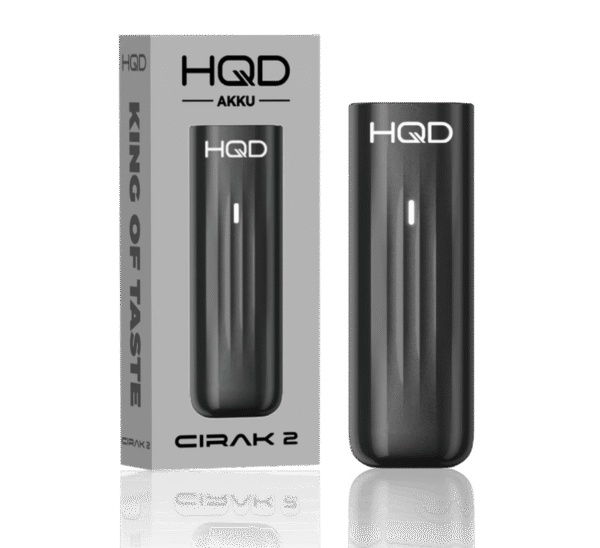 HQD Cirak 2 Pro Pod Kit – 0.8Ω Refillable Vape with Sleek Black Battery - Image 2