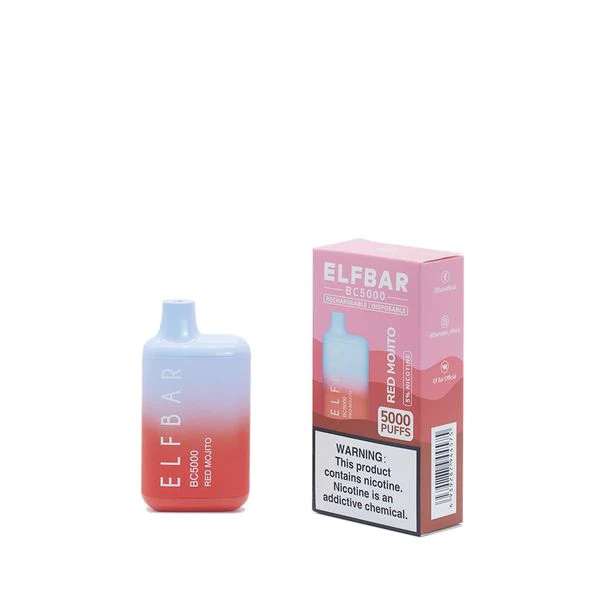 ELF BAR BC5000 Disposable Vape 650mAh 5000 Puffs - Image 2