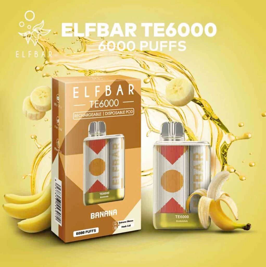 ELF BAR TE6000 PUFFS VAPE POD JETABLE - Image 2